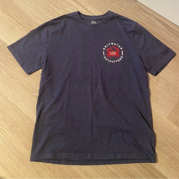 Izod Other - Men’s Large IZOD Saltwater Outfitters Crab T-Shirt
